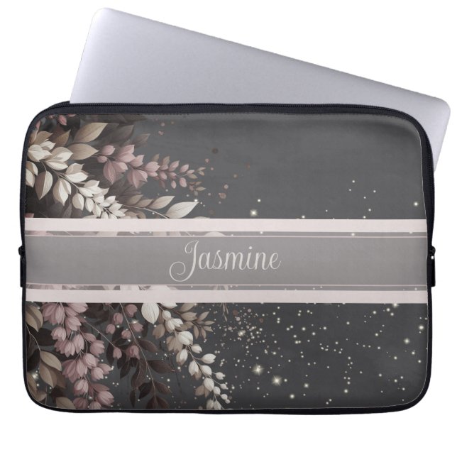 Capa Para Notebook Cascata de Laburnum Elegante (Frente)