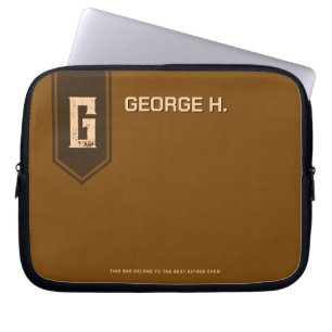 Capa Para Notebook Caso de Laptop Brown Personalizado para o Homem
