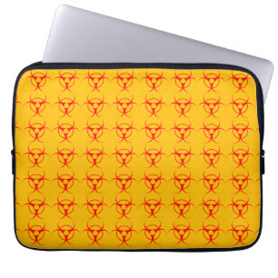 Capa Para Notebook Caso de Laptop de risco biológico Bolsa de laptop 