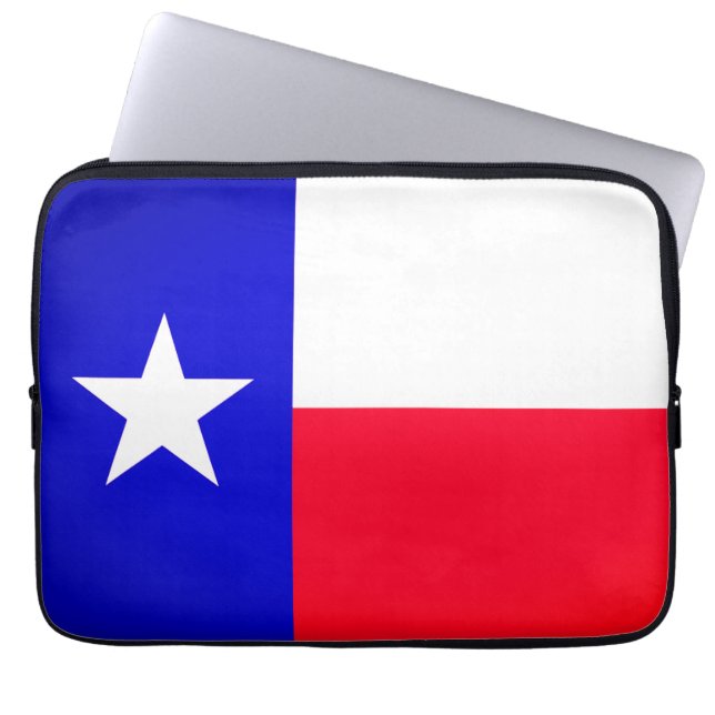 Capa Para Notebook Caso de Laptop do Texas Flag (Frente)