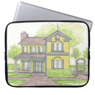 Capa Para Notebook Caso de Laptop FarmHouse