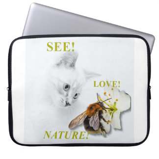 Capa Para Notebook Caso de laptop para o amante Cat