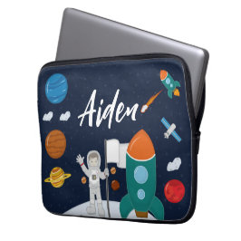Capa Para Notebook Caso de Laptop Personalizado do Astronauta