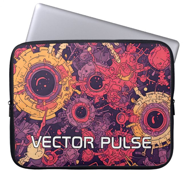 Capa Para Notebook Caso de Laptop V-Pulse 6 (Frente)
