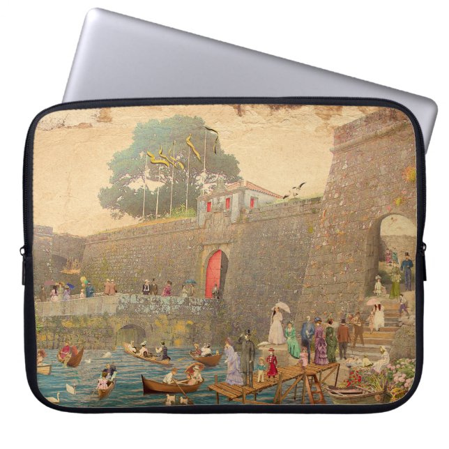 Capa Para Notebook Castelo de São Thiago (Frente)
