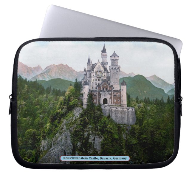Capa Para Notebook Castelo Neuschwanstein, Baviera, Alemanha (Frente)