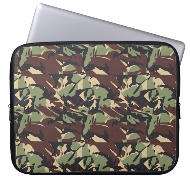 Capa Para Notebook Casual Brown Camou (Frente)