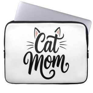Capa Para Notebook Cat Mãe Sussurros e Orelhas
