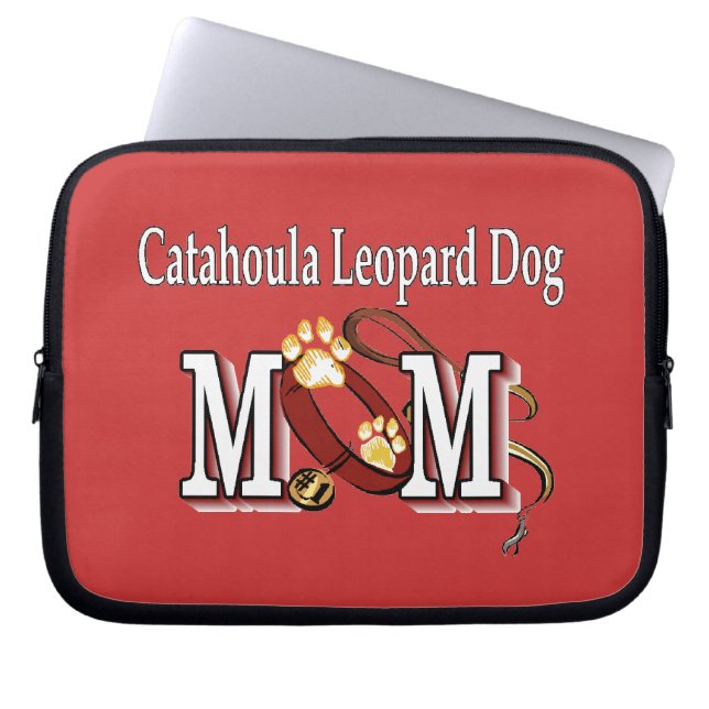 Capa Para Notebook Catahoula Leopard Dog MOM (Frente)