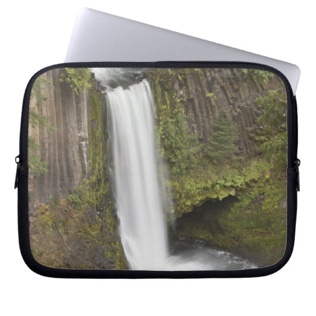 Capa Para Notebook Cataratas Toketee no condado de Douglas, Oregon (Frente)