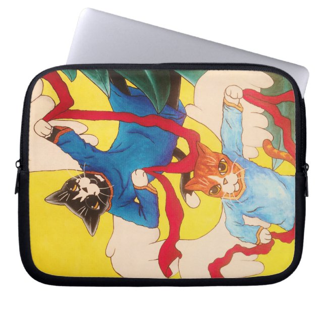 Capa Para Notebook Cats de Cherub (Frente)