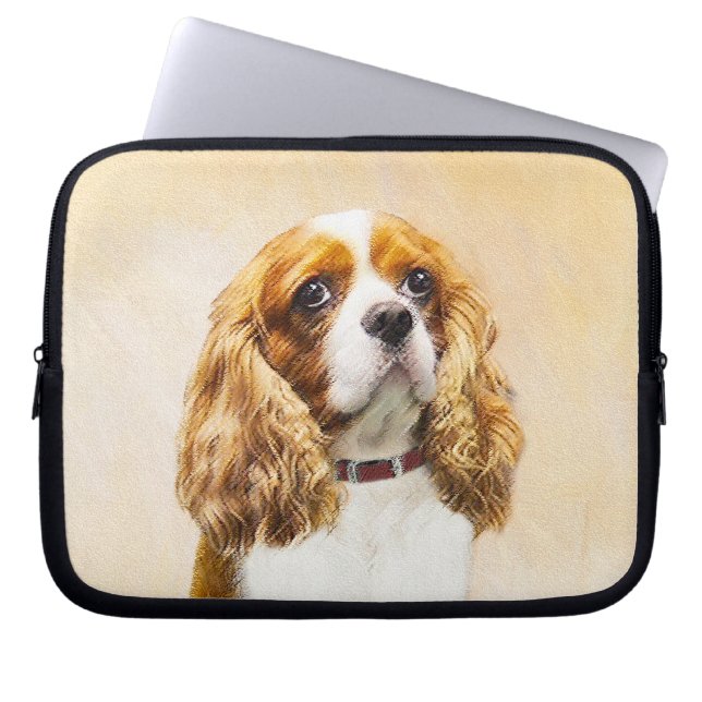 Capa Para Notebook Cavalier King Charles Spaniel Original (Frente)
