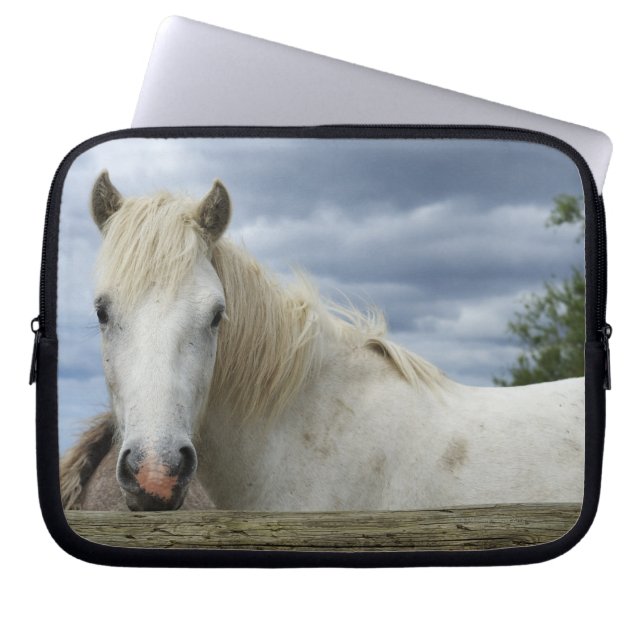 Capa Para Notebook Cavalo branco | France (Frente)