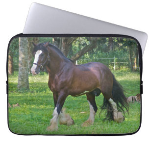 Capa Para Notebook Cavalo Clydesdale