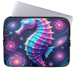 Capa Para Notebook Cavalo Cósmico Colorido