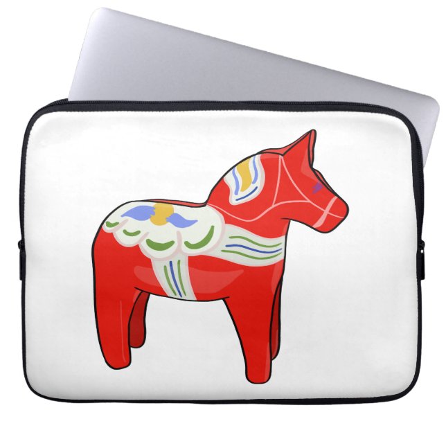 Capa Para Notebook Cavalo Dalecarliano (Frente)