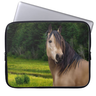 Capa Para Notebook Cavalo do Buckskin