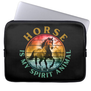 Capa Para Notebook Cavalo é meu animal espiritual