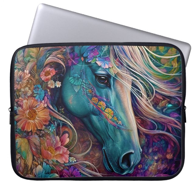 Capa Para Notebook Cavalo Místico (Frente)