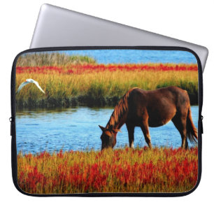 Capa Para Notebook Cavalo selvagem