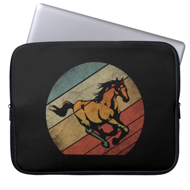 CAPA PARA NOTEBOOK CAVALO VINTAGE (Frente)
