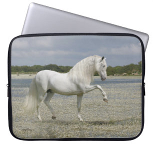 Capa Para Notebook Cavalos da fantasia: Senhor do lago
