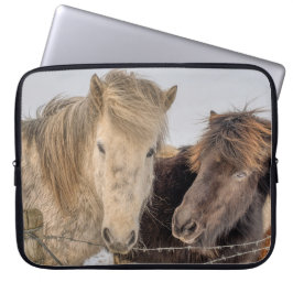Capa Para Notebook Cavalos Islandeses