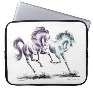 Capa Para Notebook Cavalos Selvagens Percorridos