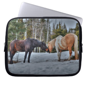Capa Para Notebook Cavalos - Tema Ocidental Americano