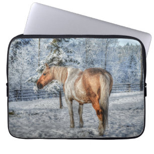 Capa Para Notebook Cavalos - Tema Ocidental Americano
