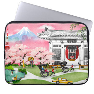 Capa Para Notebook Cena de Japão
