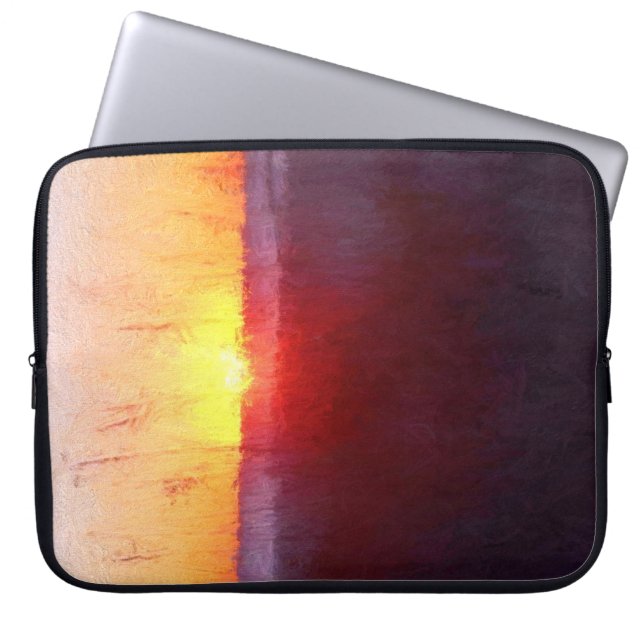 Capa Para Notebook Cena de Praia na Flórida (Frente)
