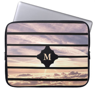 Capa Para Notebook Cena do céu monograma
