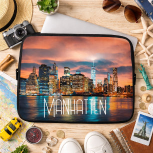 Capa Para Notebook Cenário da Cidade de Manhatten