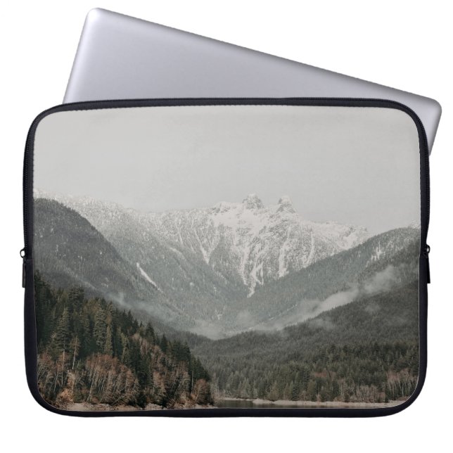 CAPA PARA NOTEBOOK CENÁRIOS DE ÁRVORES E MONTANHA (Frente)