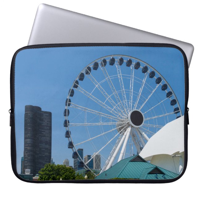 Capa Para Notebook Centennial Ferris Wheel (Frente)