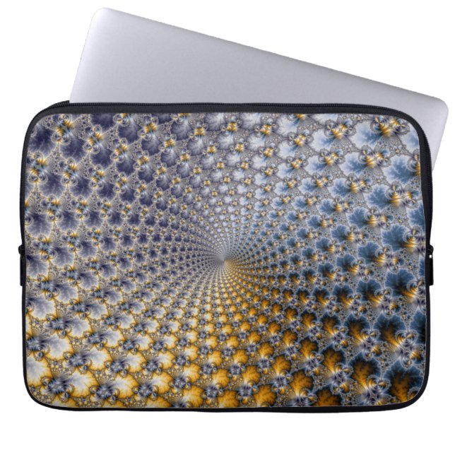 Capa Para Notebook Centrifratura - Arte Fractal (Frente)