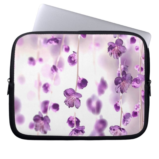 Capa Para Notebook Cereja floresce (Frente)