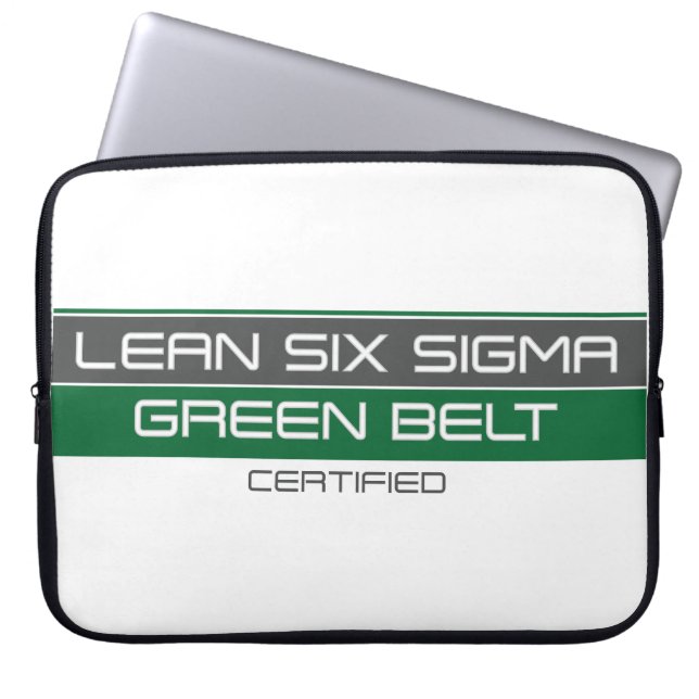 Capa Para Notebook Certificação Green Belt Lean Six Sigma (Frente)