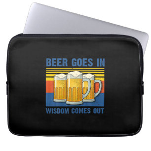 Capa Para Notebook Cerveja Sai Na Sabedoria Sai Vintage Aniversário