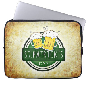 Capa Para Notebook Cervejas do Dia de São Patrício