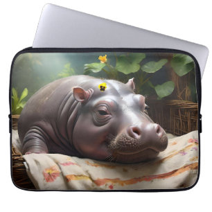 Capa Para Notebook **"Cesto dos Sonhos: Um Nap Cozinhoso de Bebê Hipp