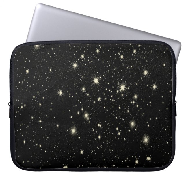 Capa Para Notebook Céu estrelado das estrelas da noite (Frente)