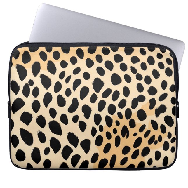 Capa Para Notebook Cheetah Impressão Pattern (Frente)