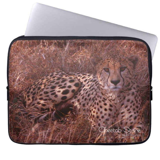 Capa Para Notebook Cheetah Stare (Frente)