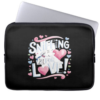 Capa Para Notebook Cheirando por amor! Cão