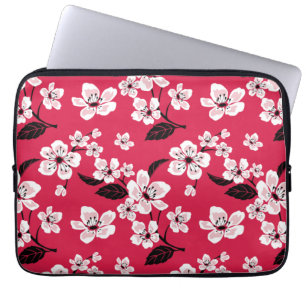 CAPA PARA NOTEBOOK CHERRY BLOSSOM - SAKURA (VERMELHO)