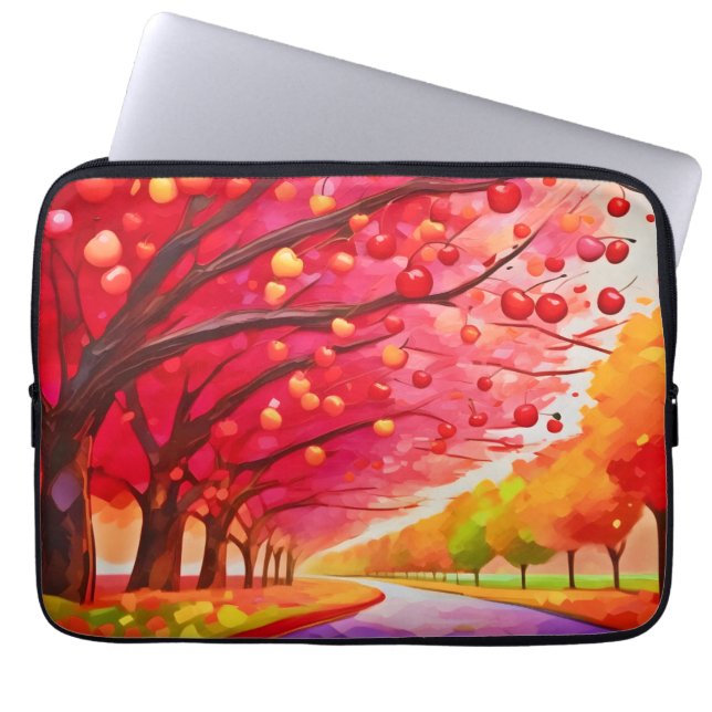 Capa Para Notebook Cherry Tree Lane (Frente)