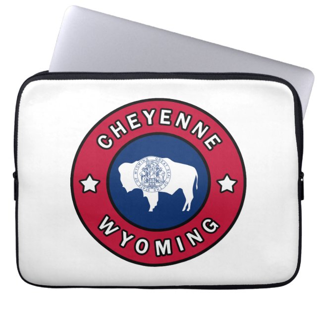 Capa Para Notebook Cheyenne Wyoming (Frente)