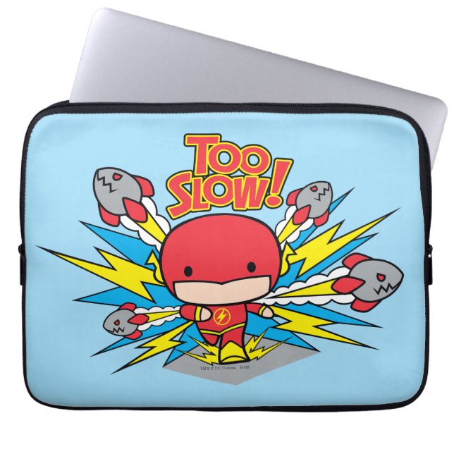 Capa Para Notebook Chibi Flash - Foguetes Insurdos (Frente)
